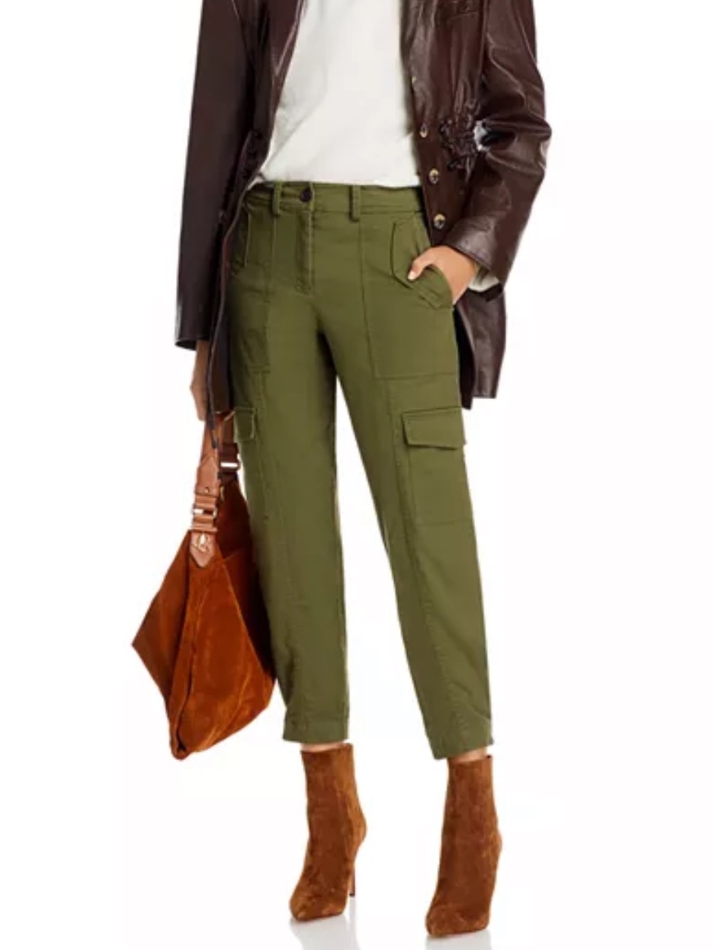 Derek Lam 10 Crosby Elian Utility Pants, size 6, NWOT
